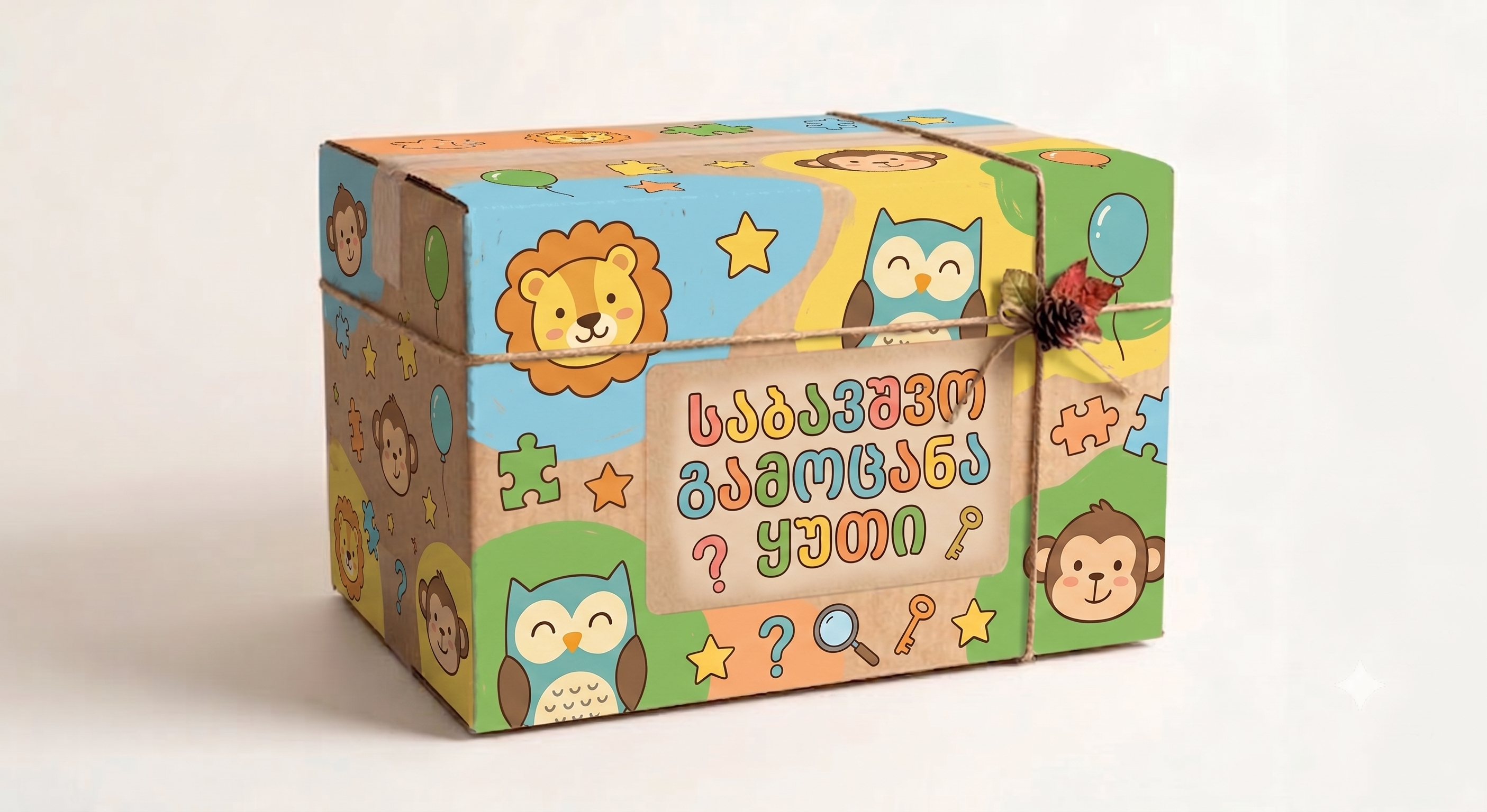 საბავშვო გამოცანა – Kids Mystery Box (4 კგ სიხარული)